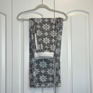Nautica snowflake pajama pants